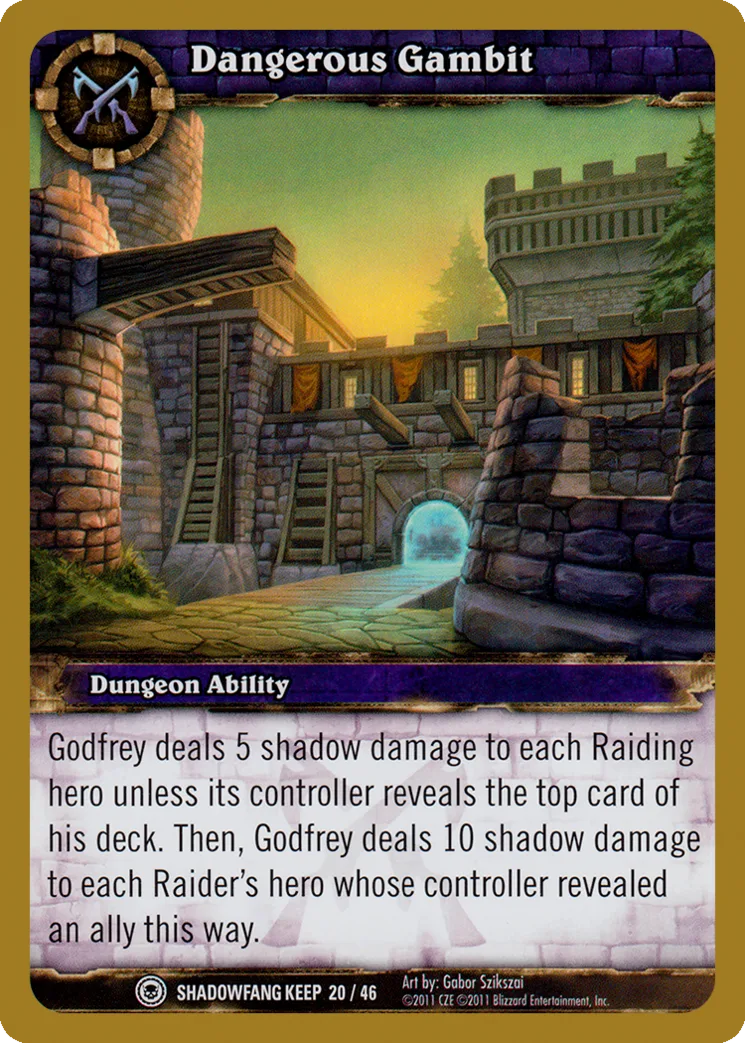 Card scan: Dangerous Gambit