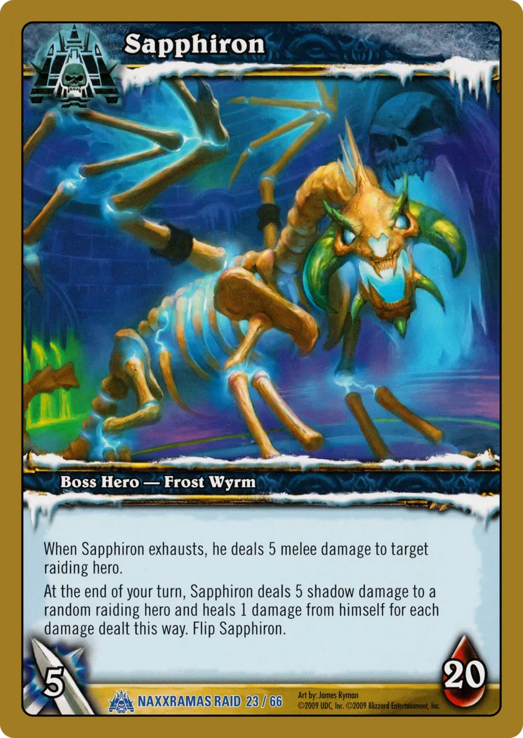 Card scan: Sapphiron