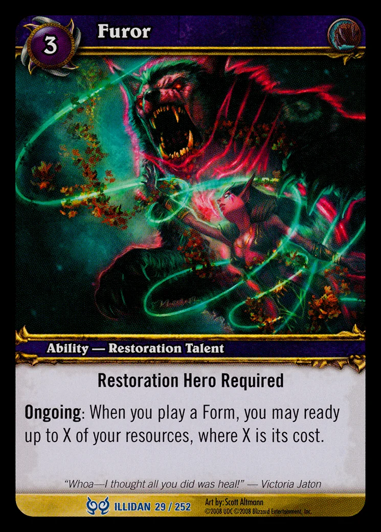 Card scan: Furor