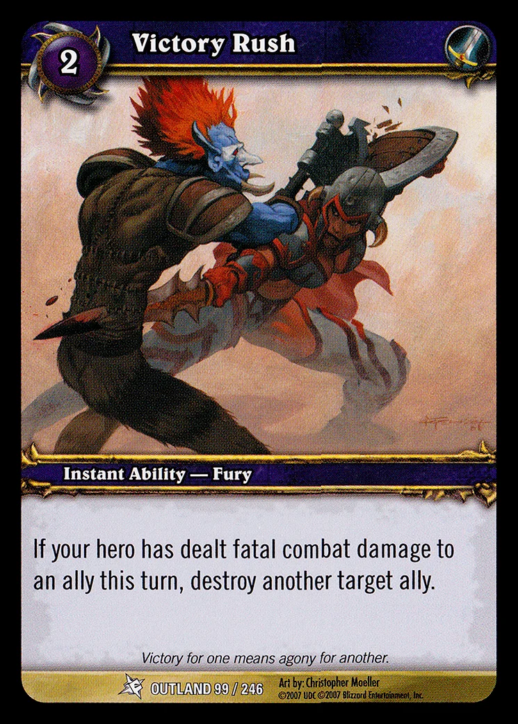 Card scan: Victory Rush