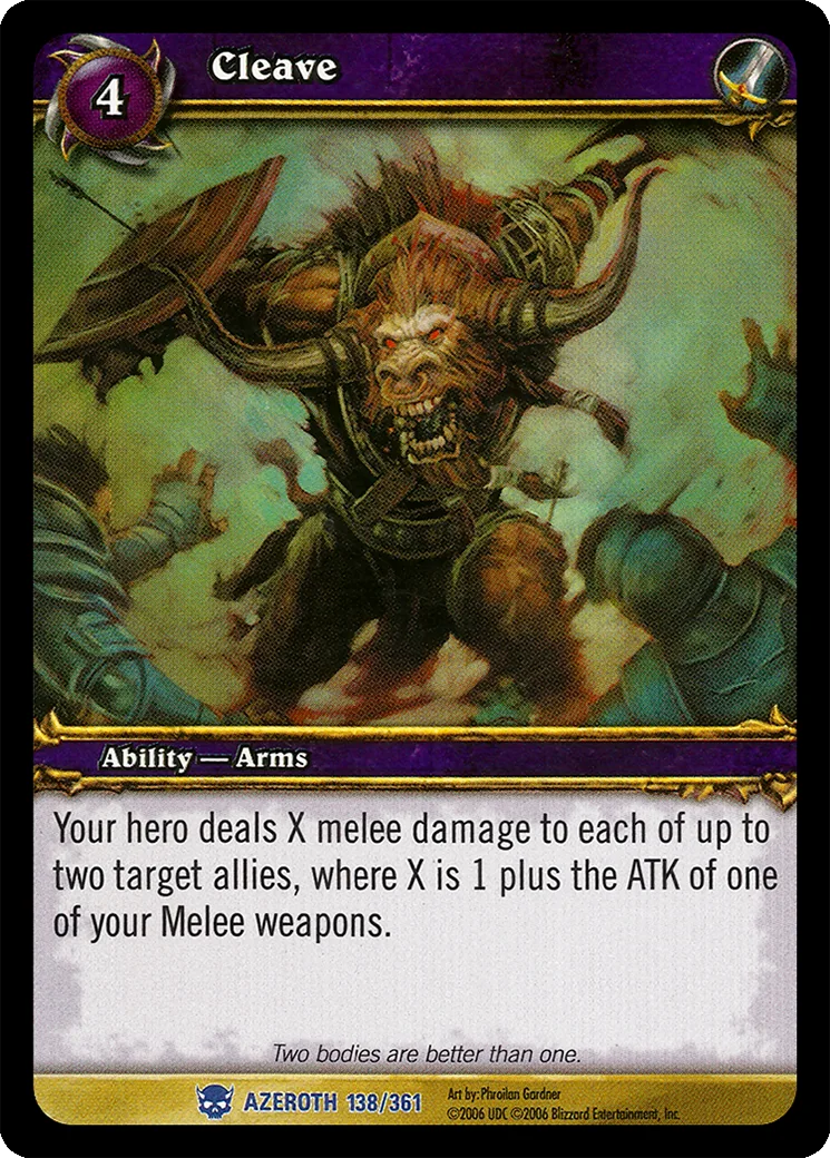 Card scan: Cleave