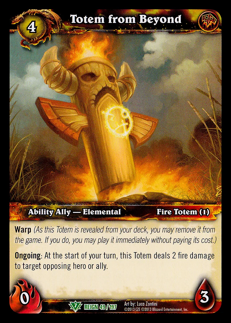Card scan: Totem from Beyond