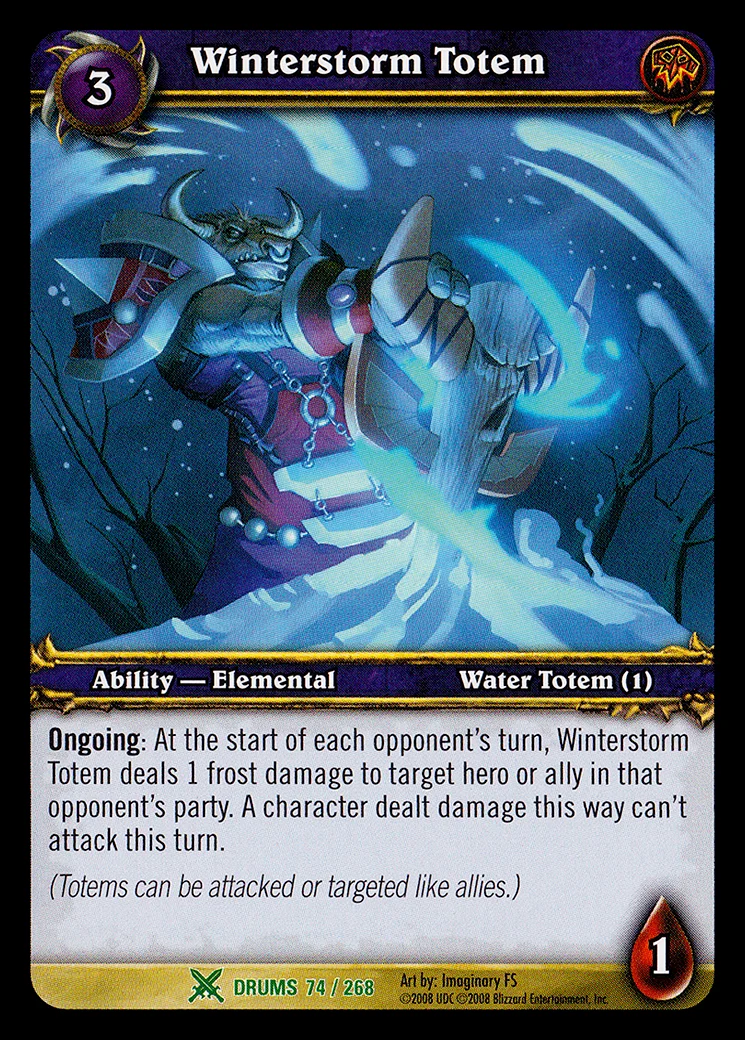 Card scan: Winterstorm Totem