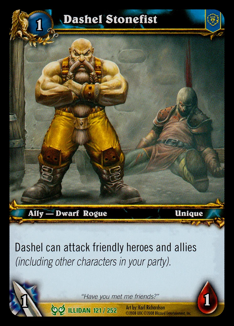 Card scan: Dashel Stonefist