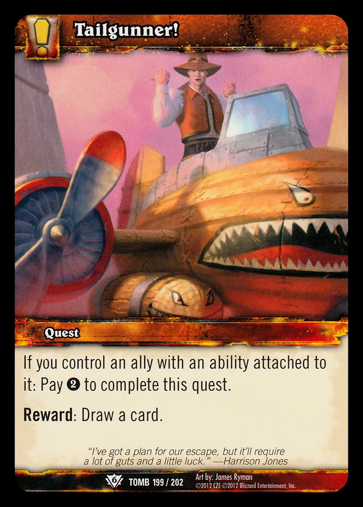Card scan: Tailgunner!