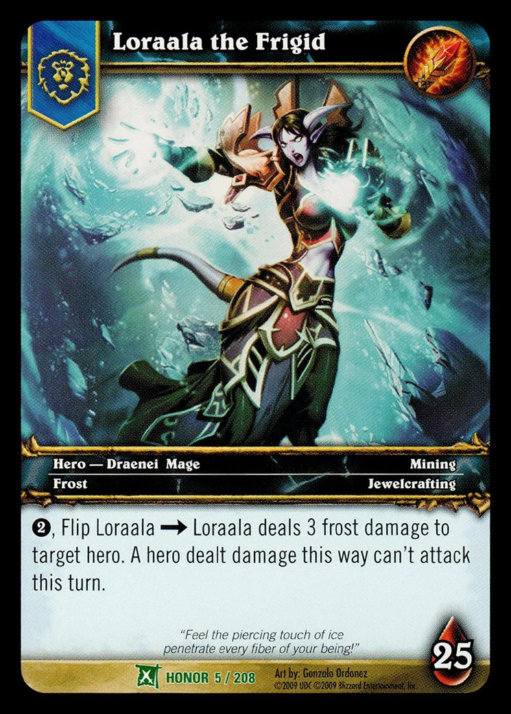 Card scan: Loraala the Frigid