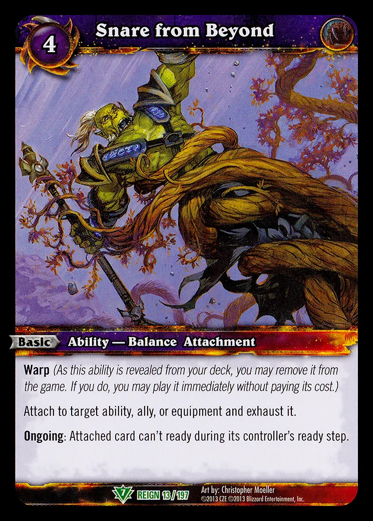 Card scan: Snare from Beyond