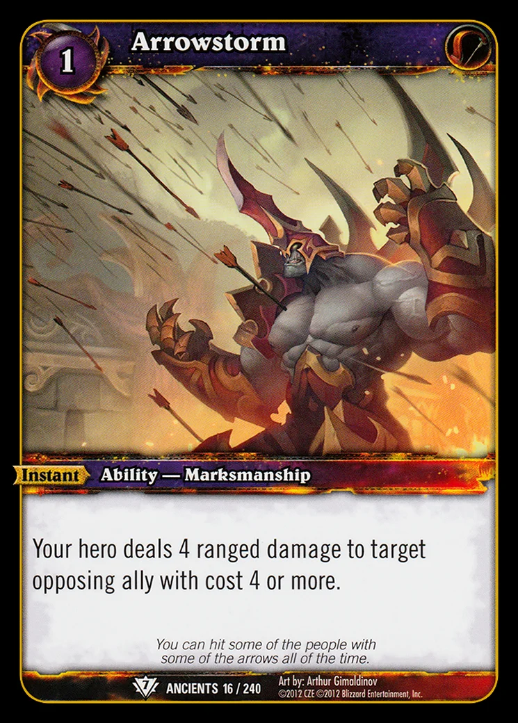 Card scan: Arrowstorm