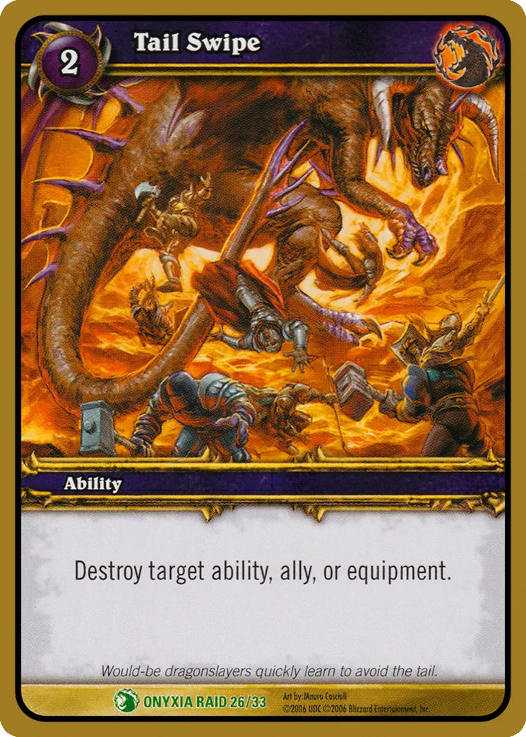 Card scan: Tail Swipe