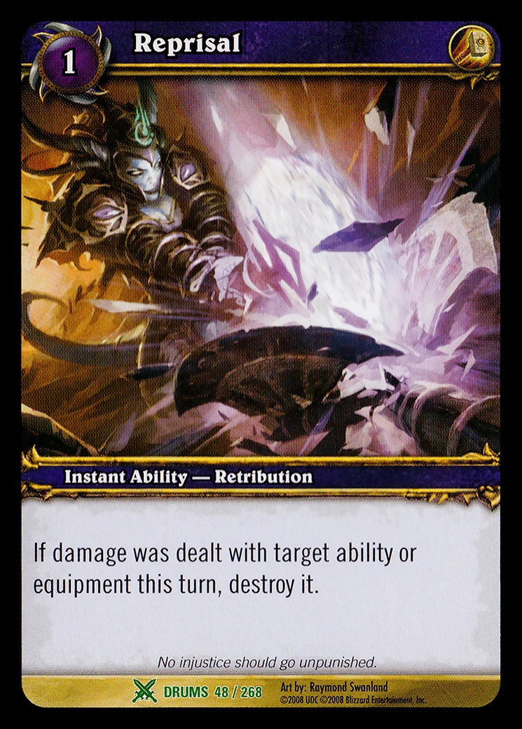 Card scan: Reprisal