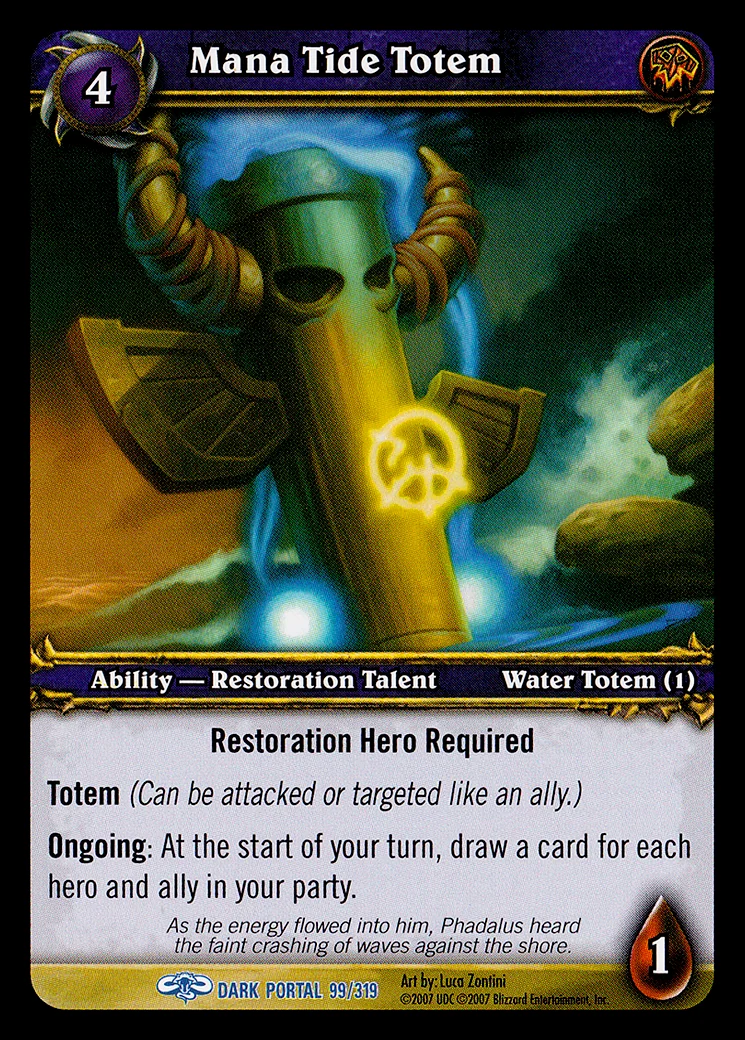 Card scan: Mana Tide Totem