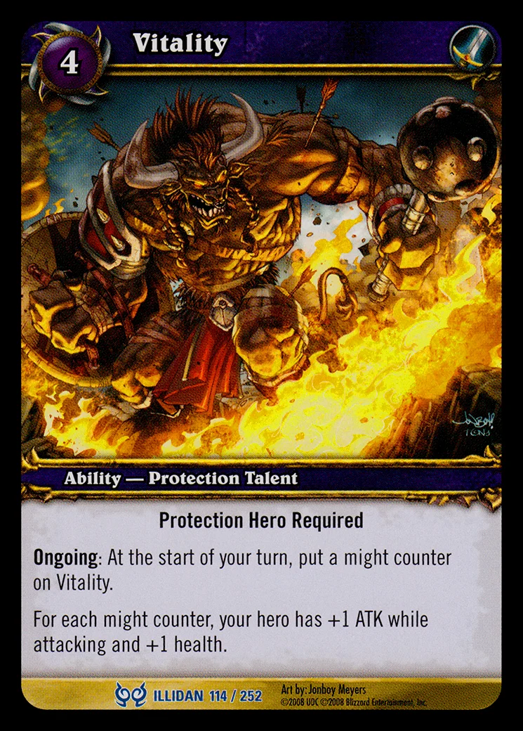 Card scan: Vitality