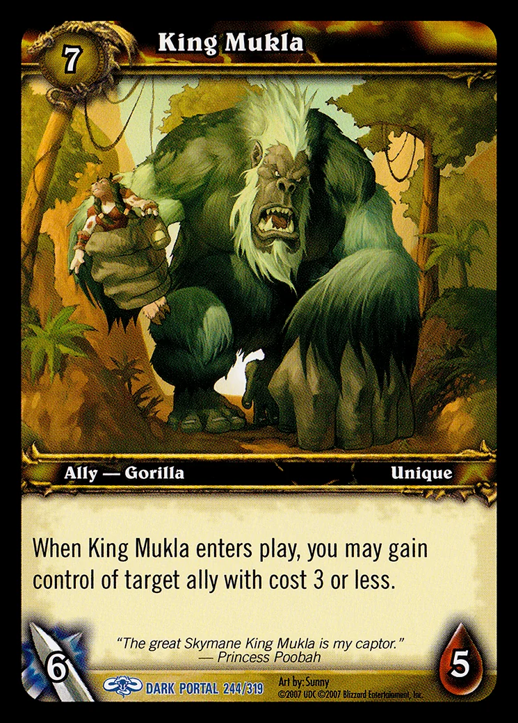 Card scan: King Mukla