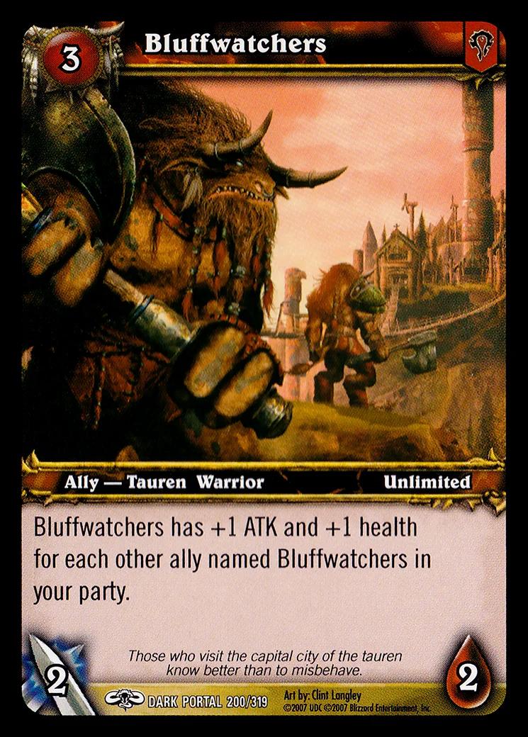 Card scan: Bluffwatchers