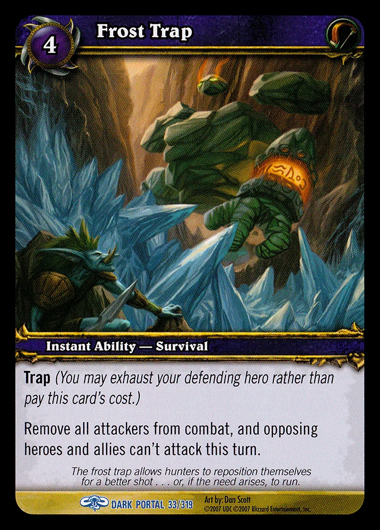 Card scan: Frost Trap