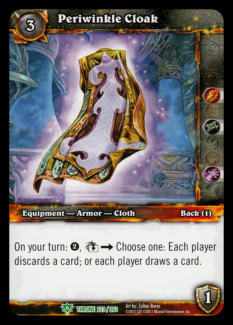 Card scan: Periwinkle Cloak