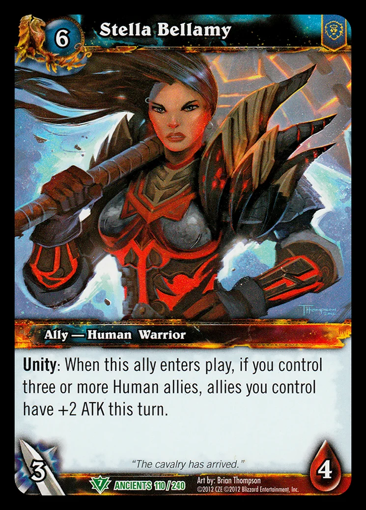 Card scan: Stella Bellamy