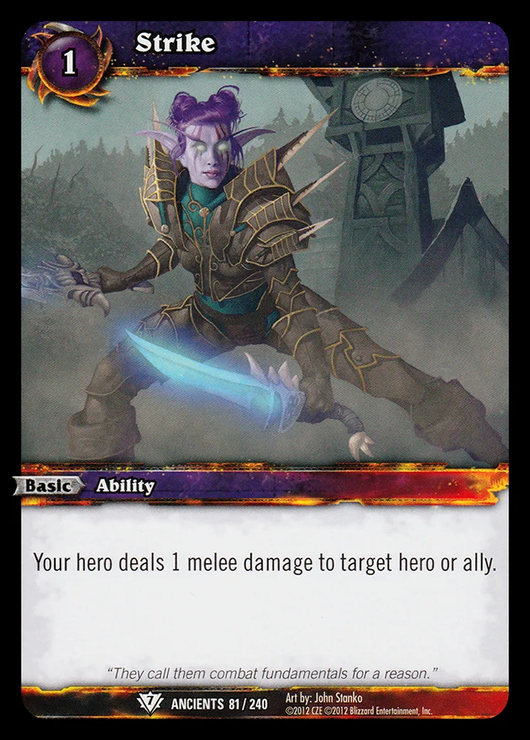 Card scan: Strike