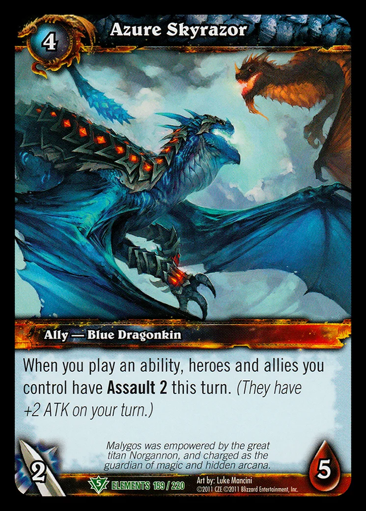 Card scan: Azure Skyrazor