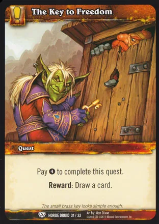 Card scan: The Key to Freedom