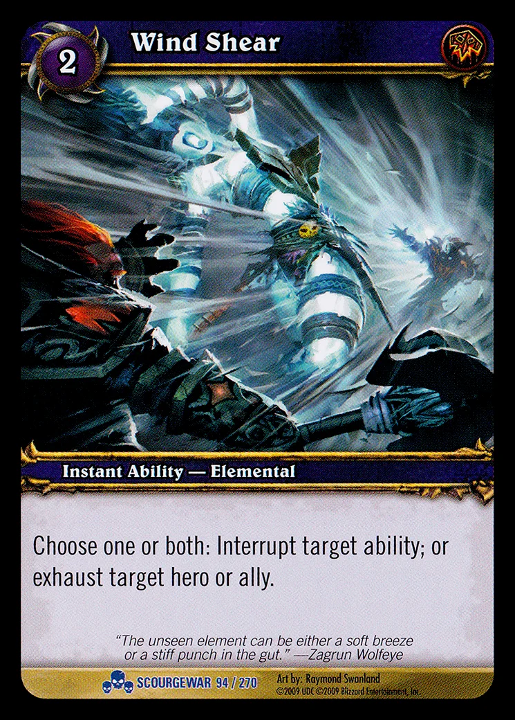 Card scan: Wind Shear