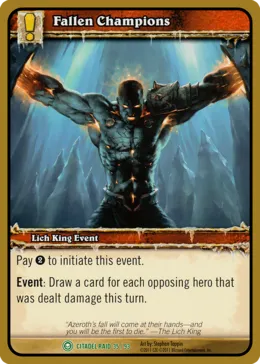 Card scan: Fallen Champions