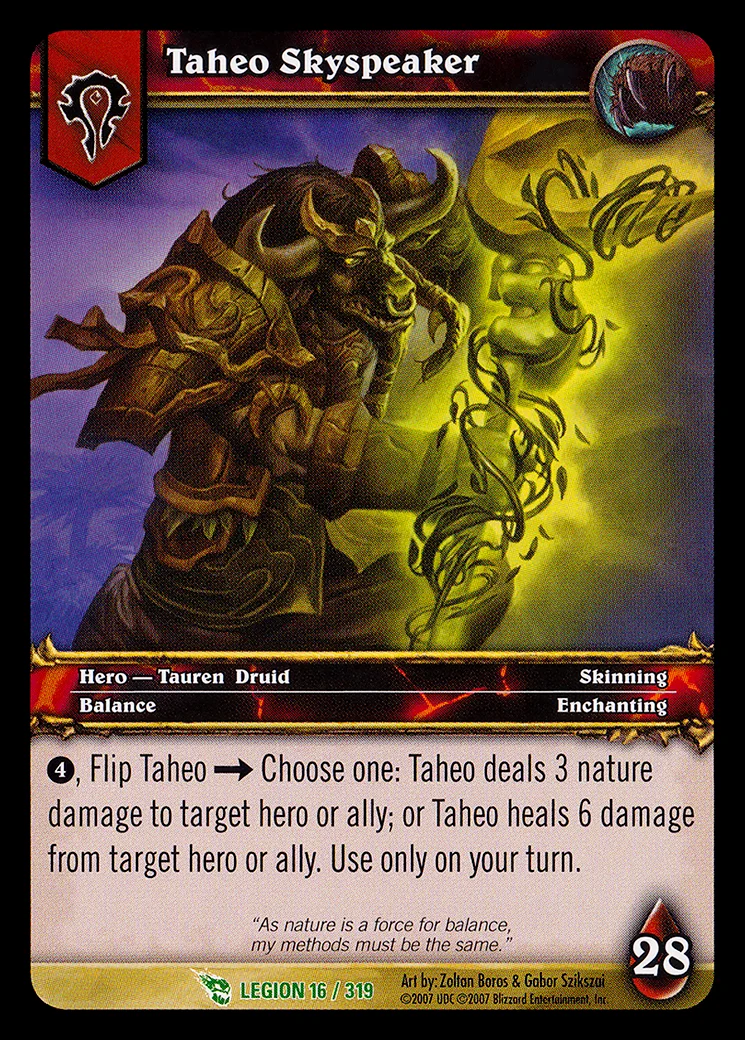 Card scan: Taheo Skyspeaker