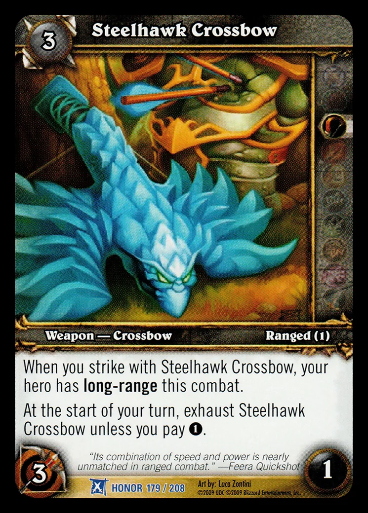 Card scan: Steelhawk Crossbow