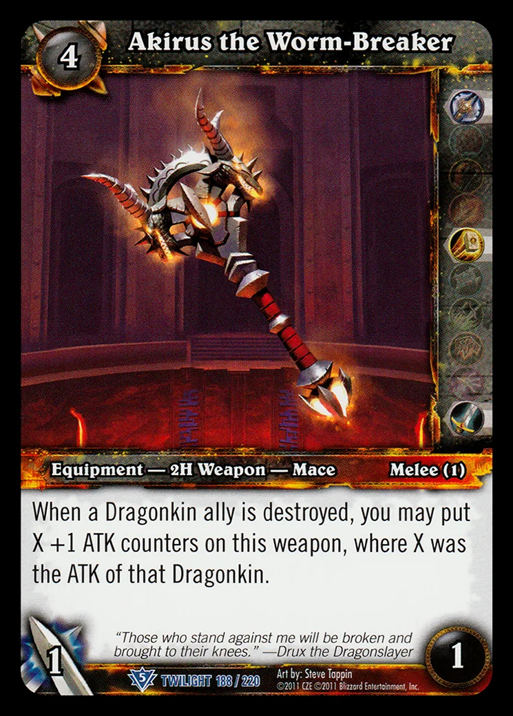 Card scan: Akirus the Worm-Breaker