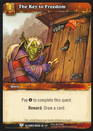 Card scan: The Key to Freedom