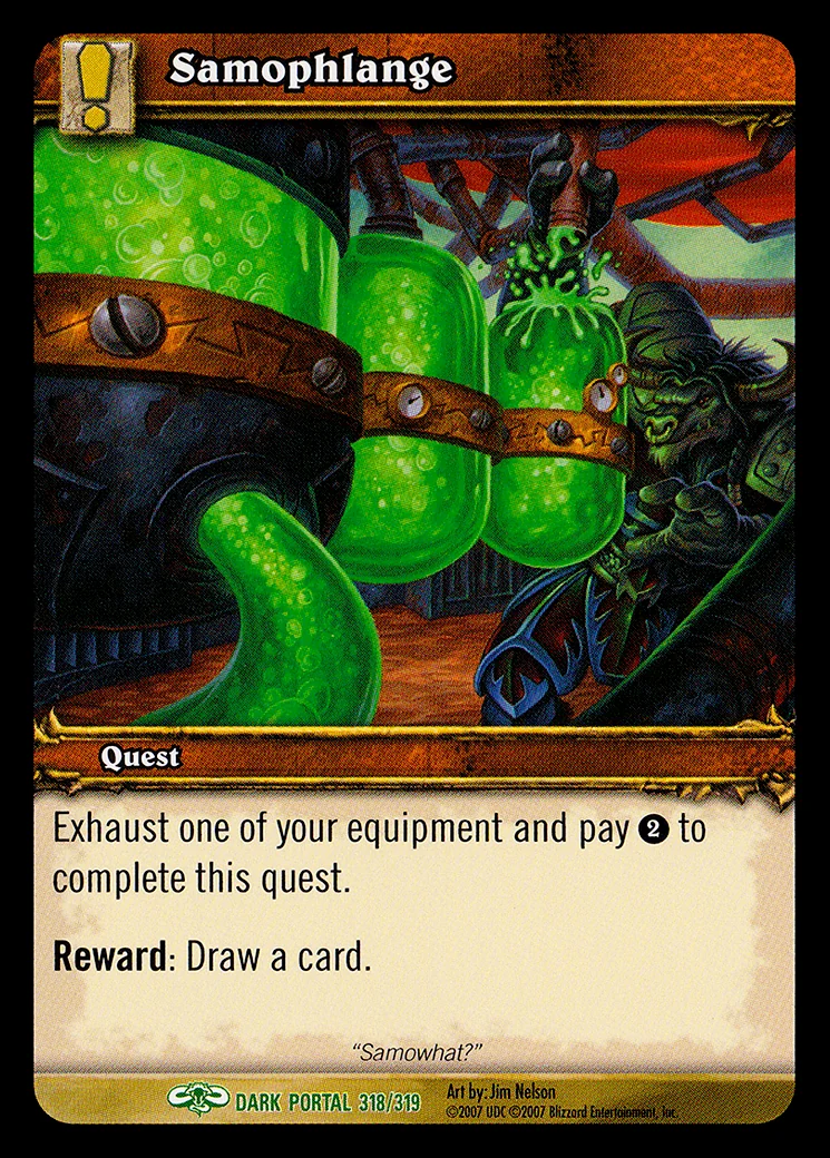 Card scan: Samophlange