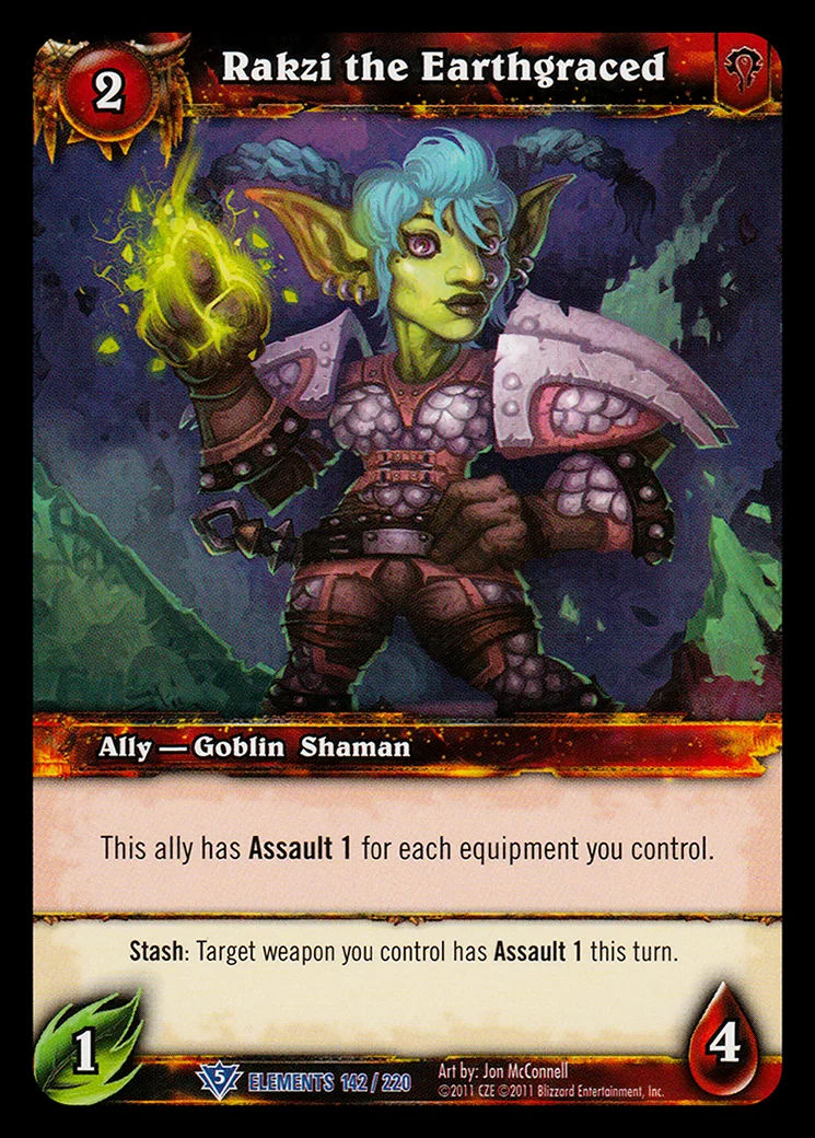 Card scan: Rakzi the Earthgraced