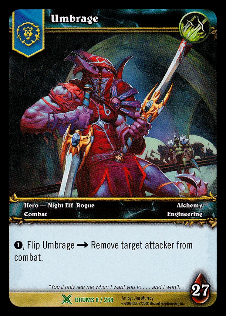 Card scan: Umbrage