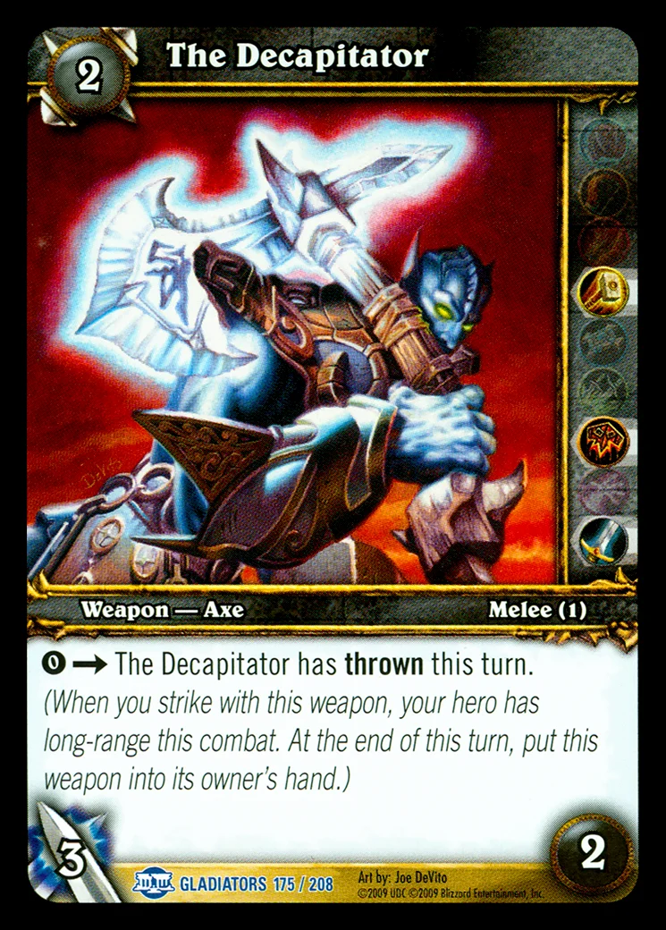 Card scan: The Decapitator