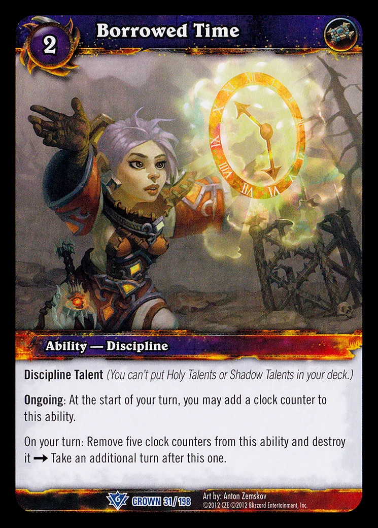Card scan: Borrowed Time