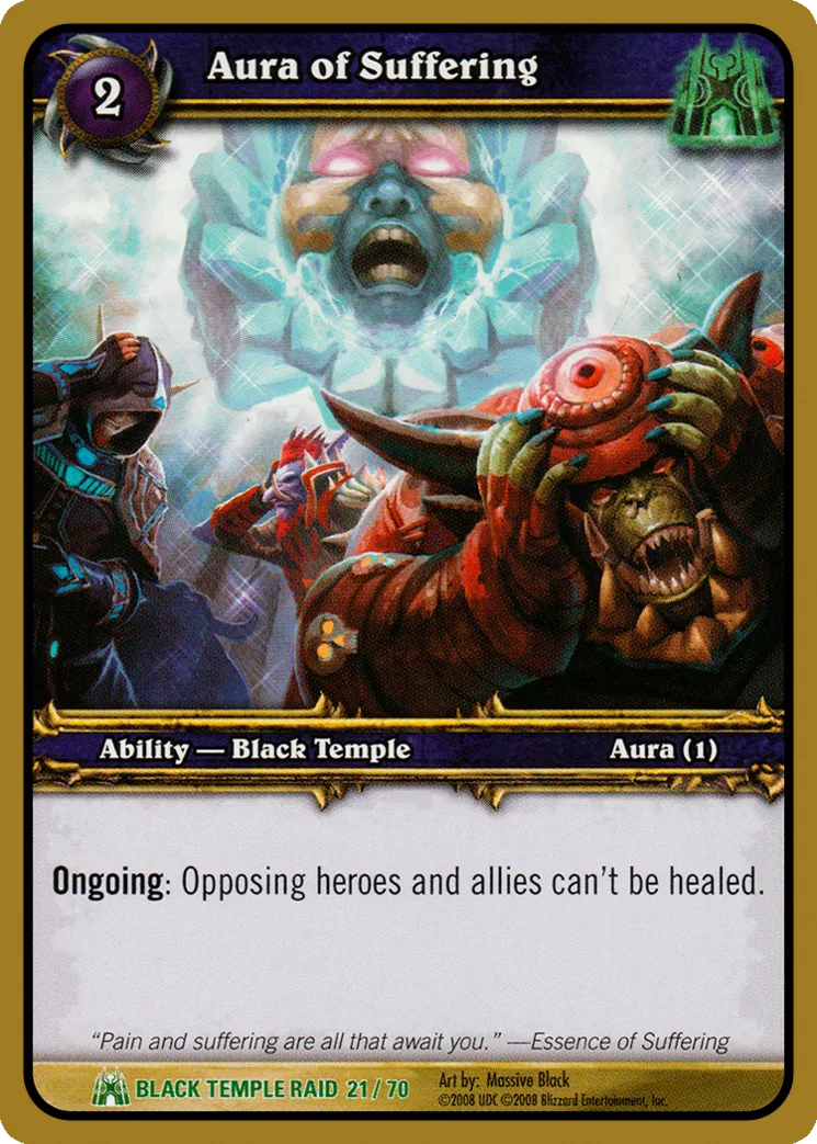 Card scan: Aura of Suffering