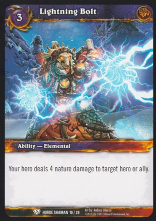 Card scan: Lightning Bolt