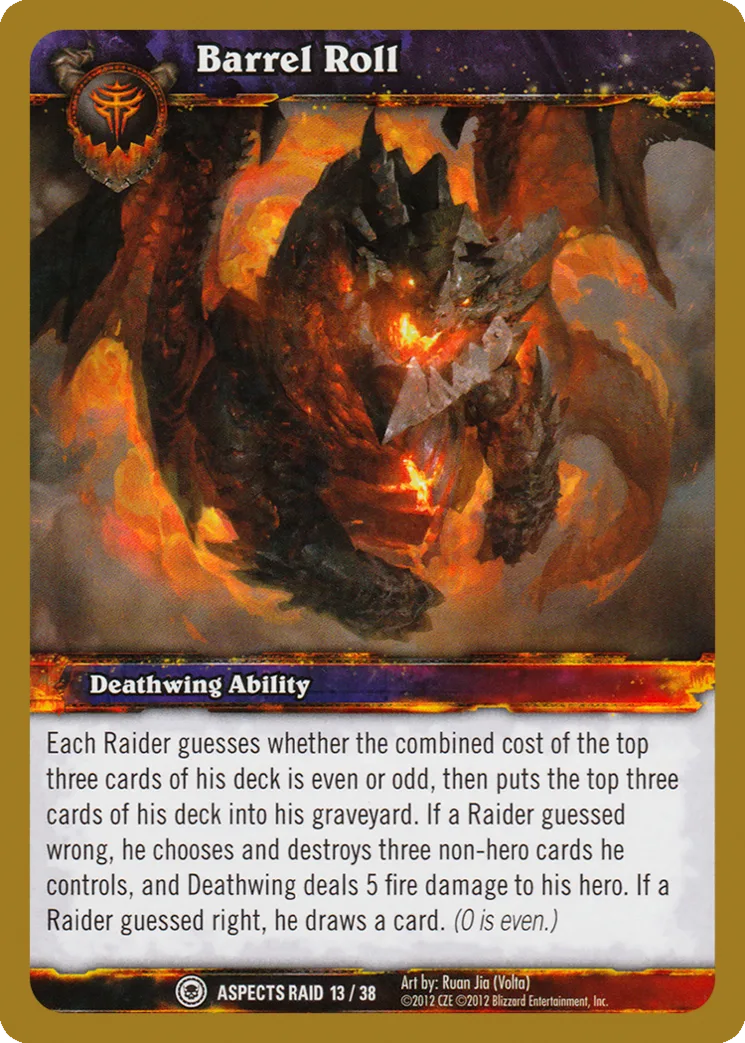Card scan: Barrel Roll