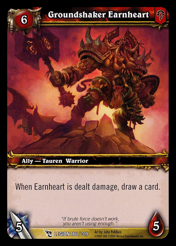 Card scan: Groundshaker Earnheart