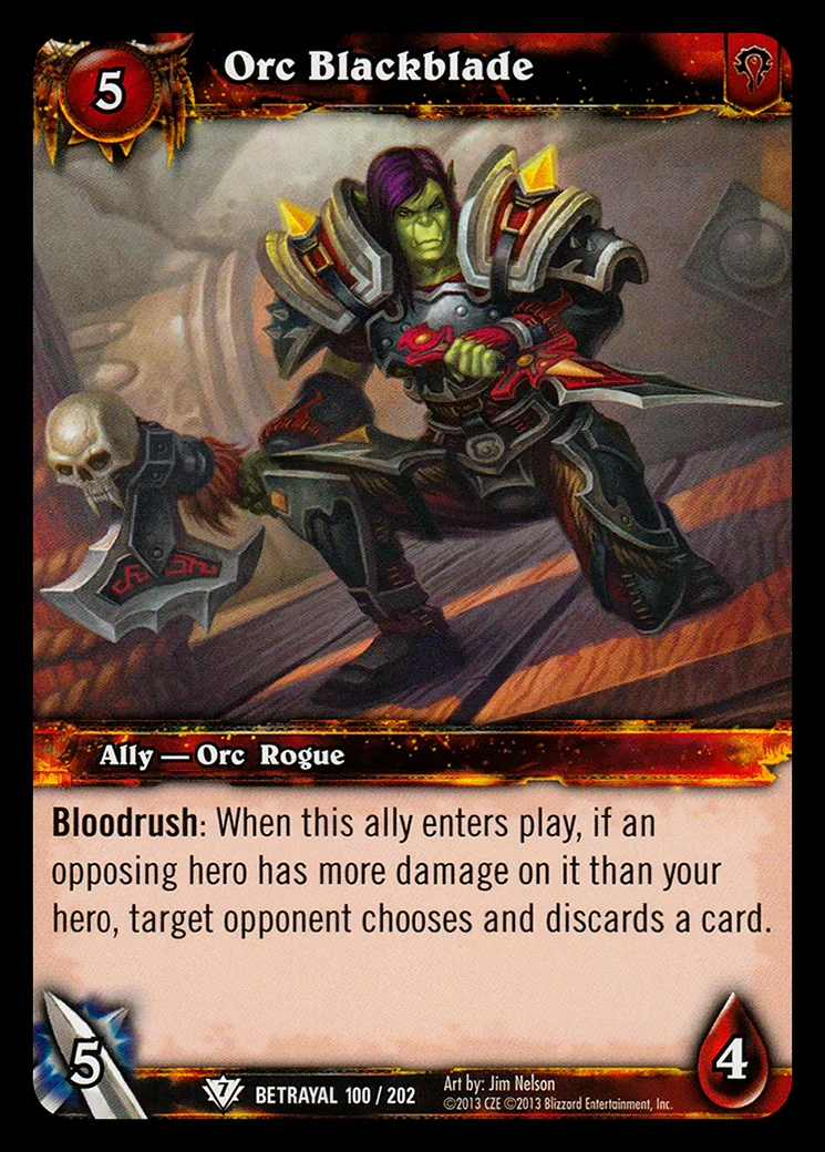 Card scan: Orc Blackblade