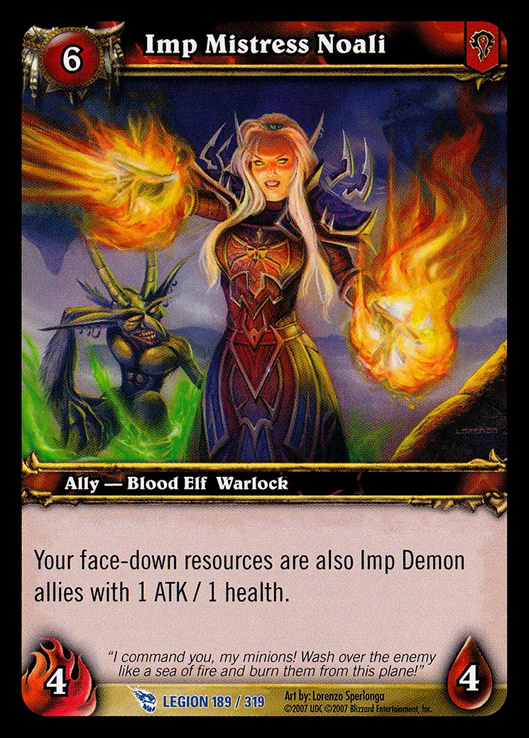 Card scan: Imp Mistress Noali