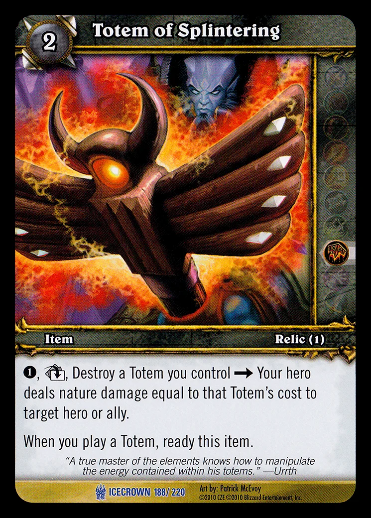 Card scan: Totem of Splintering