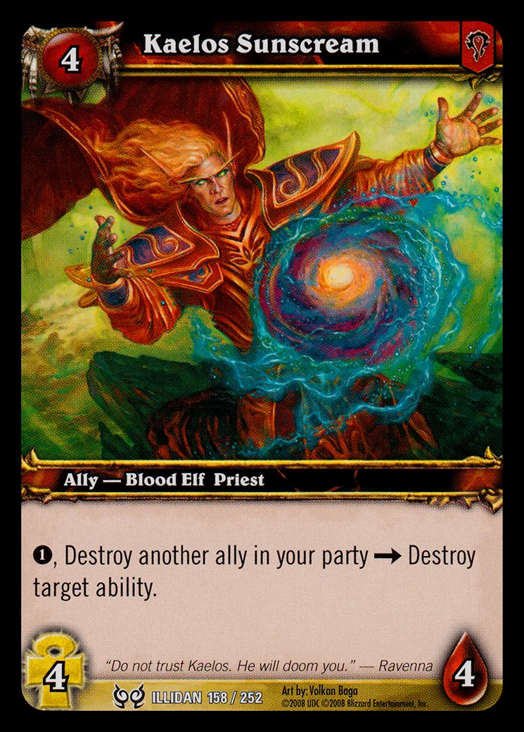 Card scan: Kaelos Sunscream