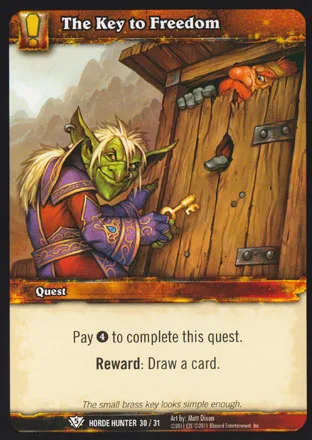 Card scan: The Key to Freedom