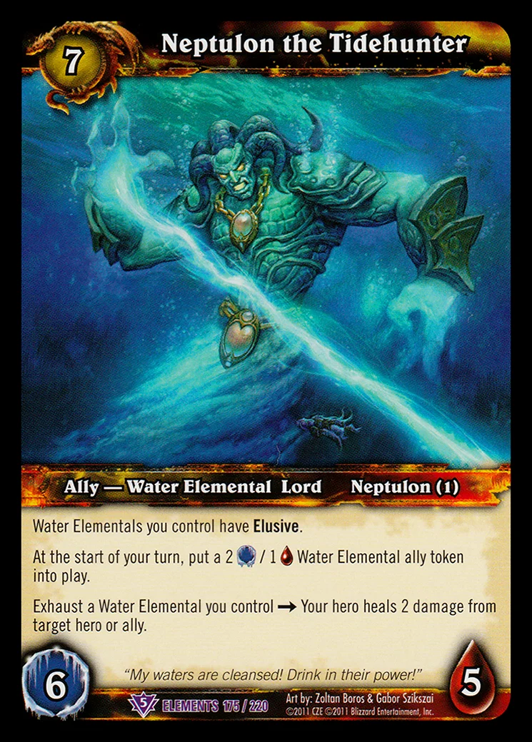 Card scan: Neptulon the Tidehunter