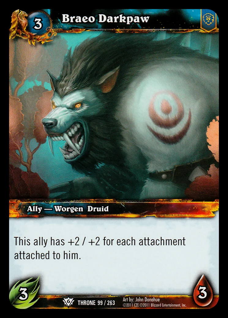 Card scan: Braeo Darkpaw
