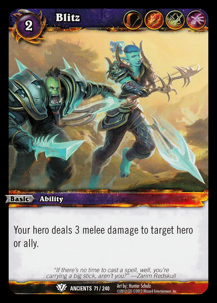 Card scan: Blitz