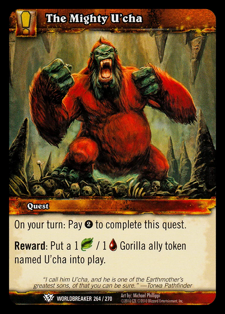 Card scan: The Mighty U'cha