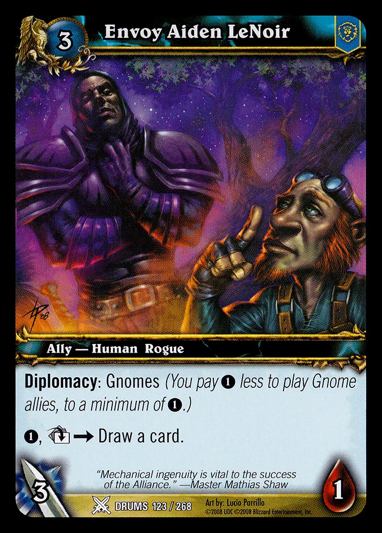 Card scan: Envoy Aiden LeNoir