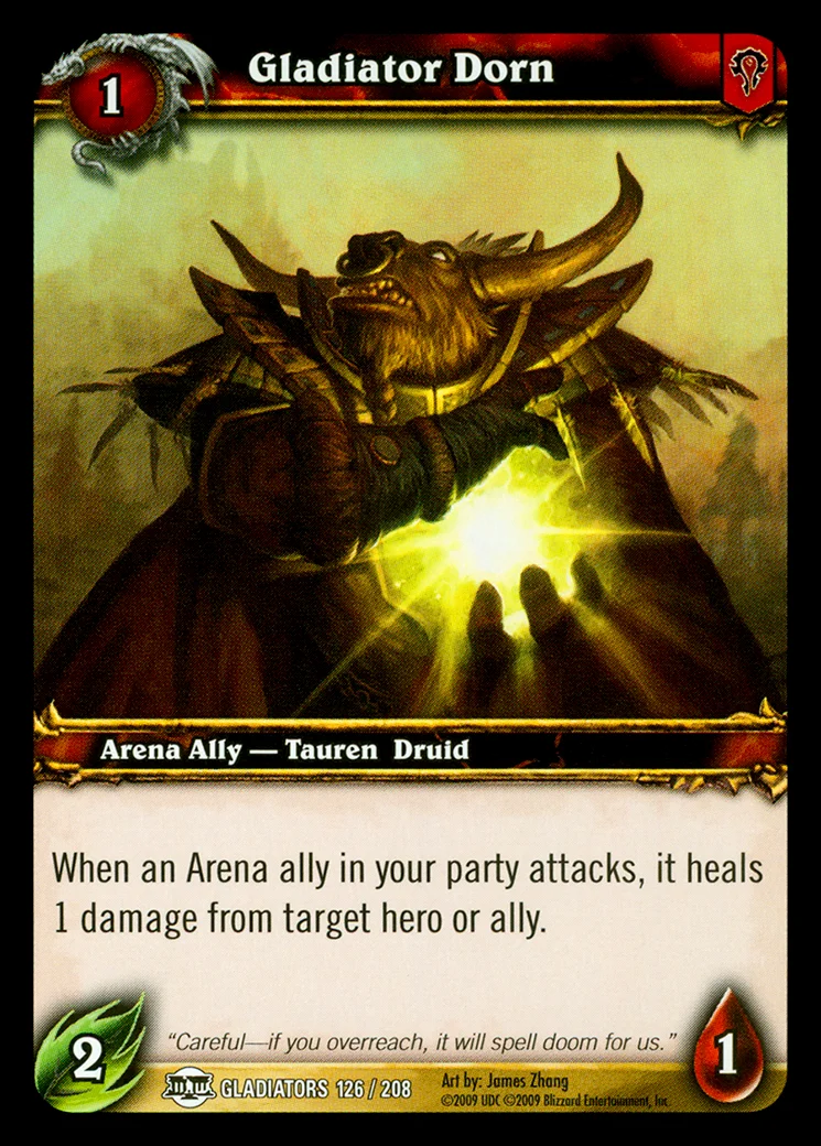 Card scan: Gladiator Dorn